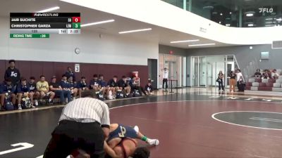 133 lbs Placement Matches (16 Team) - Christopher Garza, Lemoore College vs Jair Suchite, Santa Ana