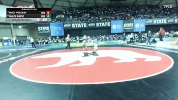 Girls 3A 110 lbs Champ. Round 2 - Maci Hoadley, University (Girls) vs Rylee Brice, Kelso (Girls)