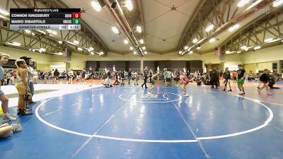 121 lbs Quarterfinal - Connor Kingsbury, Soudys Boys vs Mario DiBartolo, Orchard South MS