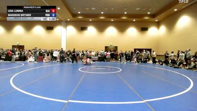 130 lbs Cons. Round 1 - Leia Lumba, New Jersey vs Madison Bryner, Pennsylvania
