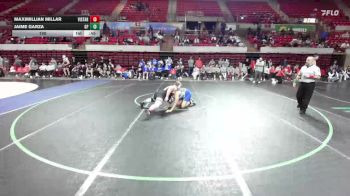 190 lbs Round 4 - Placement (4 Team) - Maximillian Millar, Cedar Park Vista Ridge vs Jaime Garza, Grand Prairie