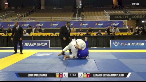 Leonardo Silva Da Mata Pereira vs Colin Daniel Savage 2026 Pan Jiu Jitsu IBJJF Championship