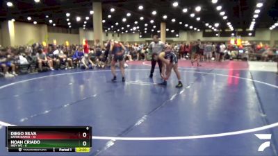 126 lbs Round 5 (6 Team) - Diego Silva, Gator Dawgs vs Noah Criado, Indy WC