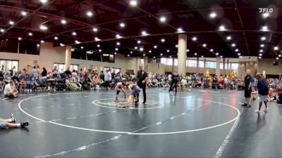 110 lbs Cons. Round 2 - Liam Soto, Team Clay vs Hunter Simmons, Elevate Wrestling Club