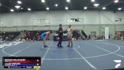 285 lbs Placement Matches (16 Team) - Nathan Willoughby, Idaho vs Caleb Vancura, Minnesota Blue