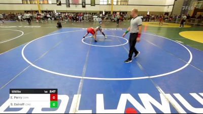 125E lbs Rr Rnd 3 - Ernest Perry, Cornell vs Sawyer Ostroff, Long Island