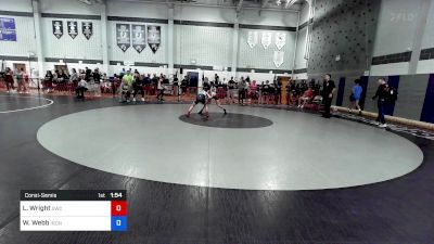 100 lbs Consolation - Landon Wright, Seagull Wrestling Club vs Will Webb, Ironman WTC