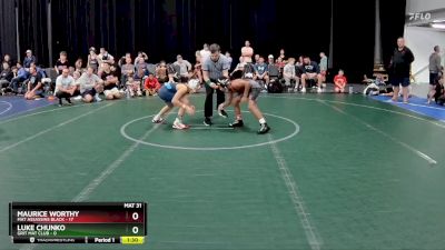 88 lbs Round 4 (8 Team) - Luke Chunko, Grit Mat Club vs Maurice Worthy, Mat Assassins Black