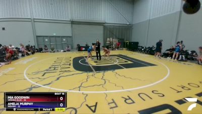 112 lbs Placement Matches (8 Team) - Mia Goodwin, Virginia Blue vs Amelia Murphy, Indiana