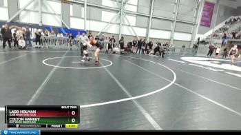 119 lbs Semifinal - Ladd Holman, Juab Wrestling Club vs Colton Hankey, Mat Sense Wrestling