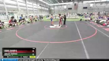 126 lbs Placement Matches (8 Team) - Terry Daniels, Team Michigan Red vs Abram Owings, Kansas Red
