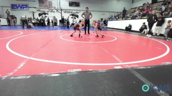 67 lbs Rr Rnd 2 - Paizley Minter, Wagoner Takedown Club vs Trace Smallwood, Dark Cloud Wrestling Club