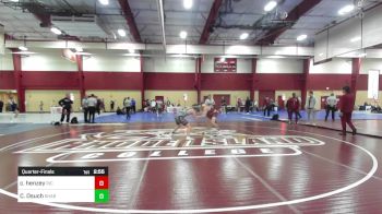 157 lbs Quarterfinal - Christopher Henzey, Rhode Island College vs Chris Osuch, Shark-Style Wrestling