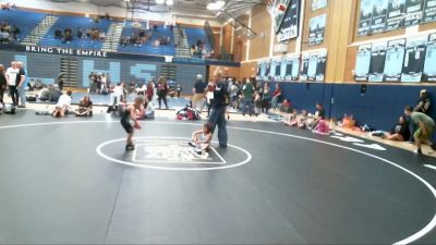 47-49 lbs Round 2 - Isaac Johnson, Westlake vs Teddy Beus, WEBER WARRIOR WRESTLING