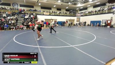 165 lbs Cons. Round 5 - David Aguilar, Arcadia vs Wyatt Hastings, Osceola