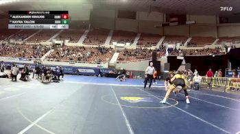 175-D2 Cons. Round 1 - Kayra Yalcin, Canyon Del Oro High School vs Alexander Krause, Sunrise Mountain