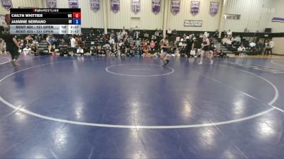 131 Open Cons. Semi - Cailyn Whittier, Wartburg vs Jasmine Serrano, Grand View University