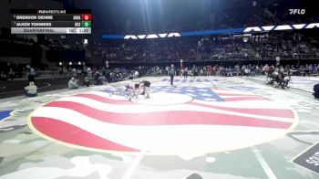 Quarterfinal - Jaxon Toennies, Rapid City Stevens vs Brendon Oehme, Brandon Valley