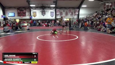 Quarterfinal - Axel Boone, Washington Matbackers vs Jackson Doherty, Fort Madison Wrestling Club