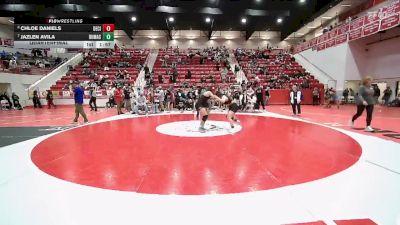 HS 170 lbs Quarterfinal - Jazlen Avila, Dumas vs Chloe Daniels, DEL CITY