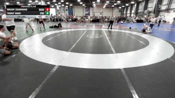 100 lbs Rr Rnd 1 - Brady Zabriskie, Mat Assassins Red vs Teddy Sims, Shore Thing Beach