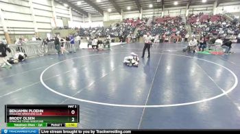 113 lbs Cons. Round 2 - Brody Olsen, Syracuse Titans Wrestling vs Benjamin Ploehn, Stallions Wrestling Club