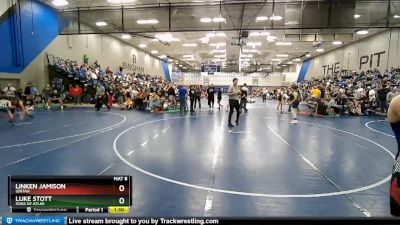 112 lbs Cons. Semi - Linken Jamison, Uintah vs Luke Stott, Sons Of Atlas