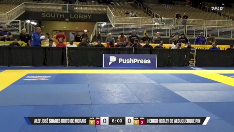 Herico Hesley De Albuquerque Pin vs Alef José Soares Brito De Morais 2025 Pan Jiu Jitsu IBJJF Championship