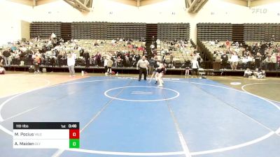 119-I lbs Consi Of 16 #2 - Michael Pocius, Yale Street vs Aj Maiden, Olympic