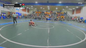 132 lbs Champ. Round 2 - Matthew Salas, Los Alamitos vs Nathan Boquete, Paramount