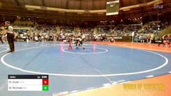 46 lbs Round Of 32 - Major Greer, Siouxland Wrestling Academy vs Wyatt Michael, GGB Ohio