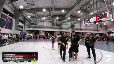 126 lbs Cons. Round 3 - Eli Ramirez, Brazos Valley Wrestling Club vs Chance Woodward, 512 Outlaw Wrestling