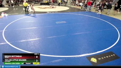 120 lbs Cons. Round 1 - Taylon Little Soldier, Hastings vs Brock Bottineau, Anoka