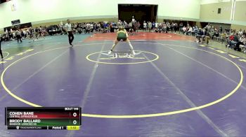 138 lbs Champ. Round 1 - Cohen Bane, Central (Springfield) vs Brody Ballard, Basehor-Linwood HS