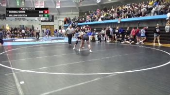 135 lbs Semifinal - Ceanna White, BCLUW-SH vs Willow Sexton, Benton Community