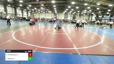 120 lbs Consi Of 16 #2 - James Romero-Montoya, NM vs Tyler Ramos, GA