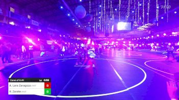 101 lbs Consi Of 8 #1 - Alisson Lara Zaragoza, Unattached vs Rozalynn Zarate, Unattached