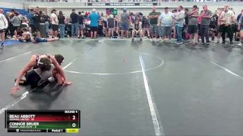 88 lbs Round 4 (6 Team) - Beau Abbott, Georgia United vs Connor Bruer, Finger Lakes Elite