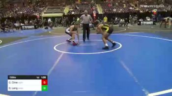 138 lbs Round Of 32 - Owen Cline, Team Aggression vs Drew Lang, Sanderson Wrestling Academy