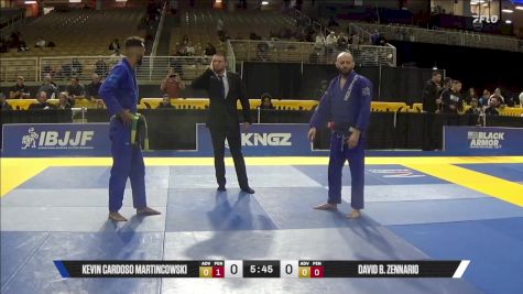 David B. Zennario vs Kevin Cardoso Martincowski 2025 Pan Jiu Jitsu IBJJF Championship