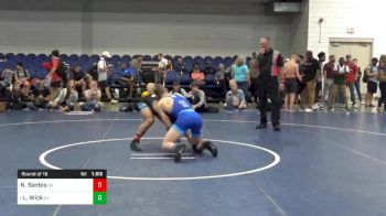 Match - Nathan Santos, Ga vs Luka Wick, Ca