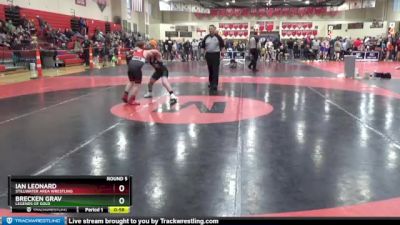 105 lbs Round 5 - Brecken Grav, Legends Of Gold vs Ian Leonard, Stillwater Area Wrestling