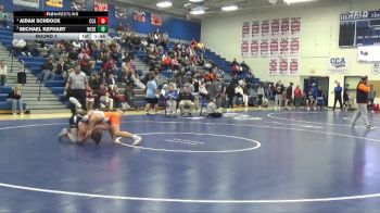 JV-31 lbs Round 3 - Aidan Schrock, Clear Creek-Amana vs Michael Kephart, West Delaware, Manchester
