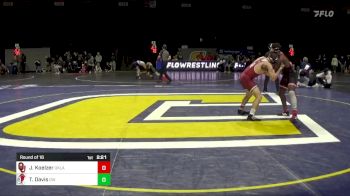 133 lbs Round Of 16 - Jace Koelzer, Oklahoma vs Tk Davis, Gardner-Webb