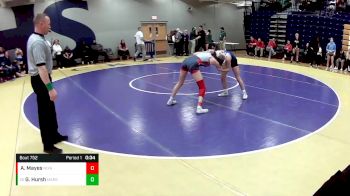 110 lbs. Cons. Round 4 - Graclyn Hursh, Marshfield vs Ashton Mayes, Nixa