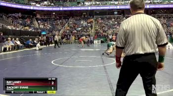 2A 190 lbs Quarterfinal - Ray Laney, Brevard vs Zackory Evans, Bandys