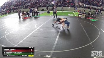126 lbs Quarterfinal - James Zuniga, Shadow Ridge vs Thaddeus Manangan, Green Valley