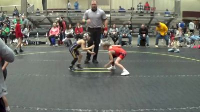 50 lbs Finals (8 Team) - Enzo McCormick, Michigan Matcats vs Crue Dennis, Lowell WC