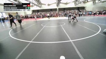 112-B lbs Quarterfinal - Luca Cotellese, AMERICAN MMA AND WRESTLING vs Michael Mendick, Colonial Pride