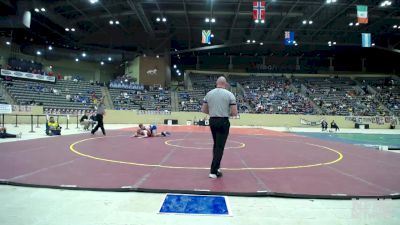 190 lbs 5th Place Match - Jackson Burger, Boyle County vs Travis Steiber, Ryle